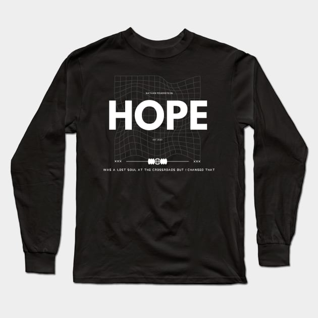 Hope NF Real Music Long Sleeve T-Shirt by Lottz_Design 